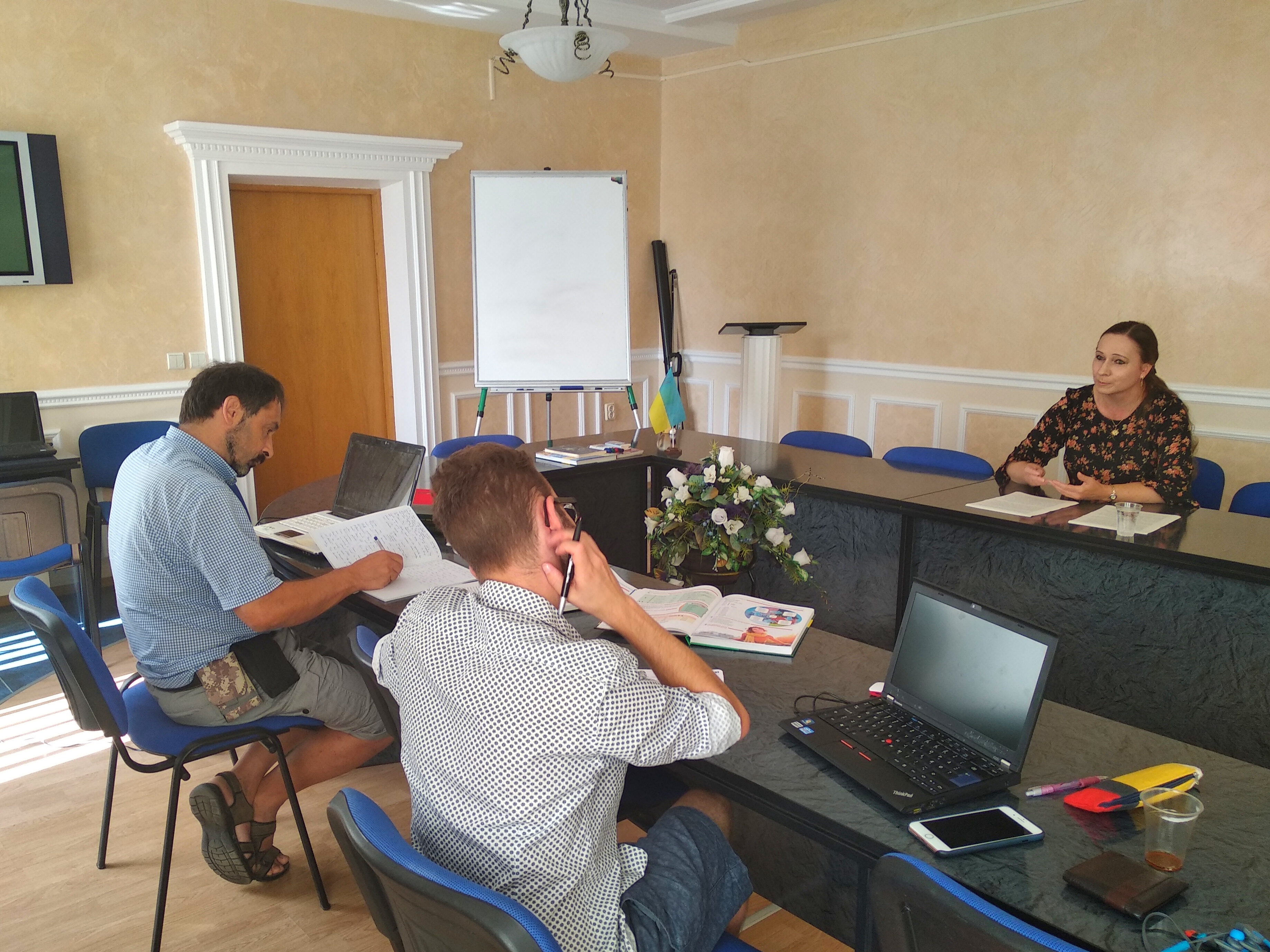 На лекції з української літератури у проф. Зоряни Лановик